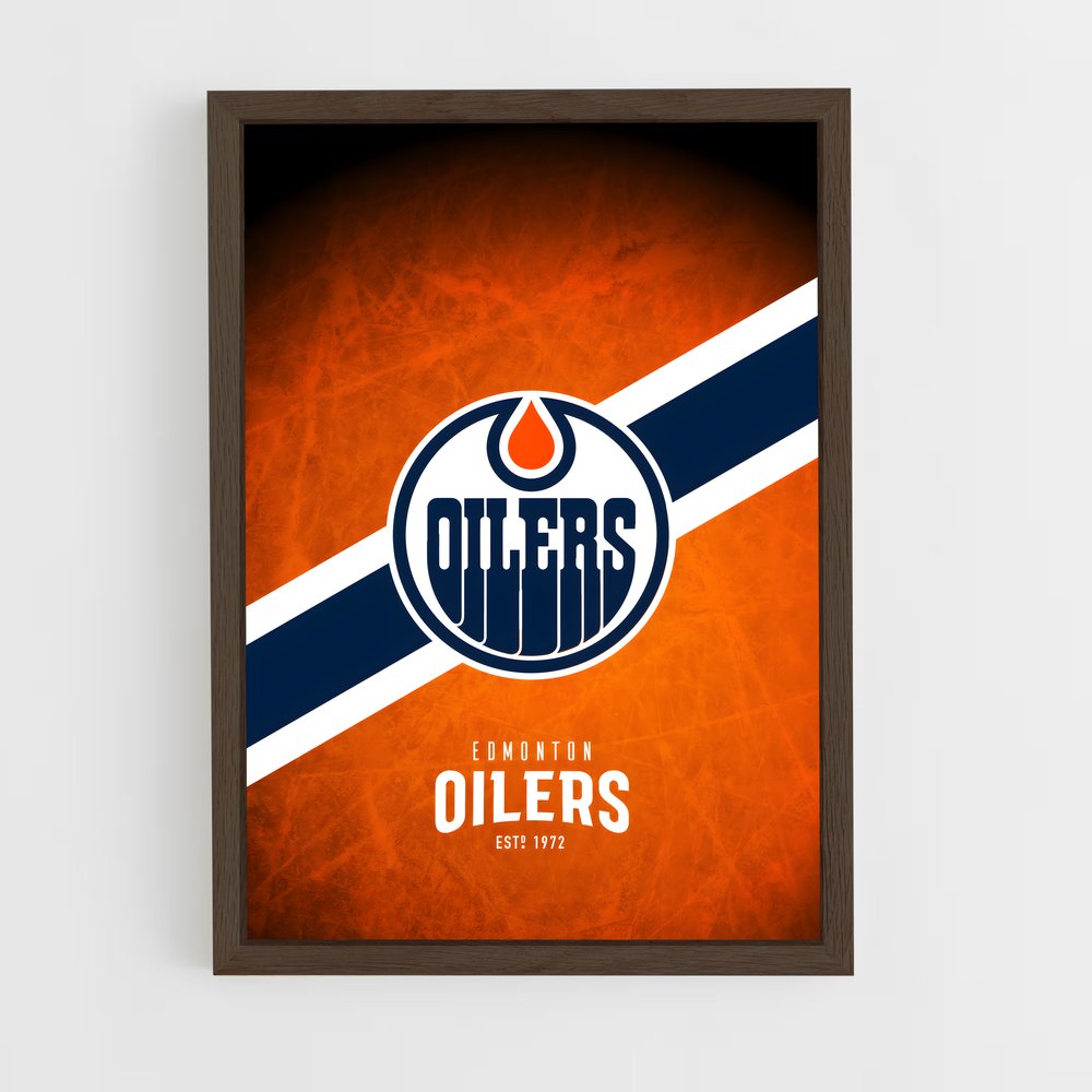 Poster Edmonton oilers – affiche Hockey sur glace (vue 5)